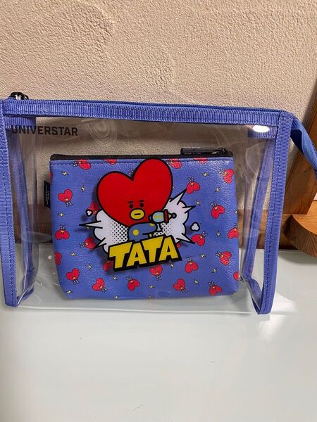 BTS bt21 TATA ポーチセット　訳アリ