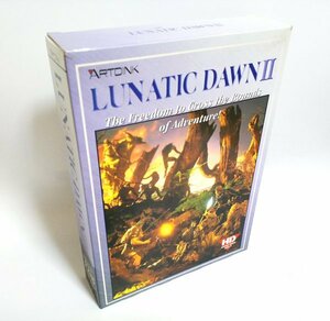 【同梱OK】 ルナティックドーン 2 (LUNATIC DAWN Ⅱ) ■ PC-9800 シリーズ ■ レトロゲームソフト ■ ジャンク品