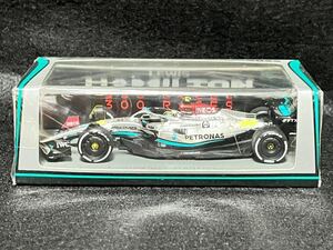 スパーク1/43 メルセデスW13 #44 L.ハミルトン 2022 フランスGP 2位 S8542 Mersedes-AMG W13 L.Hamilton