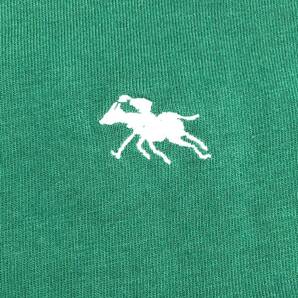 □新品タグ付き□POLO CHAMPS 半袖Tシャツ M 緑 ポロチャンプス レディース 別注 ワンポイント刺繍 複数落札同梱OK B230810-310の画像6