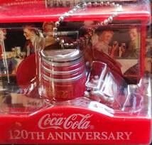 【04】コカ・コーラ Coca・Cola 120TH ANNIVERSARY 120周年 メモリアルフィギュアコレクション No.18 ディスペンサーバレル 未使用_画像5