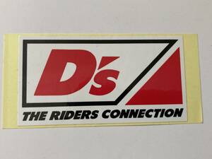 D's　THE　RIDERS　CONNECTION　ステッカー　　