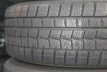 K24条件付送料無料 バリ山 ダンロップ 冬タイヤ 185/65R14×5.5JJ+45 4H PCD100 ホンダ純正アルミ 4本セット モビリオスパイクエアウェイブ_画像9