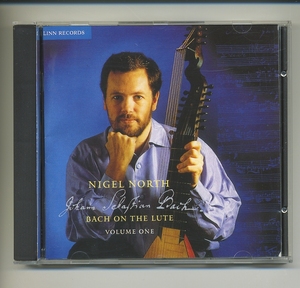 CD★ナイジェル・ノース バッハ ソナタ パルティータ リュート バロック Nigel North Bach on the Lute vol.1 クラシックギター