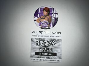 スターダム WORLD WONDER RING STARDOMくじ 缶バッジ 刀羅 ナツコ