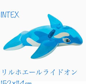 Intex INTEX(インテックス) リルホエールライドオン 152×114cm 58523 [日本正規品]新品
