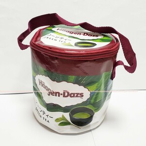 未使用 非売品 ハーゲンダッツ 保冷バッグ グリーンティー Hagen-Dazs 保冷ケース クーラーボックス エコバッグ ミニカップ アイス 抹茶