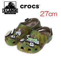 【新品】27cm XLARGE×crocs Classic crog エクストララージ × クロックス　カモフラージュ 2023 SUMMER COLLECTION　_画像1