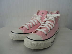 美品 コンバース オールスター ハイカットスニーカー 1SC936 27.5cm US カラーズ HI ピーチ ALL STAR US COLORS HI PEACH メンズ　⑭