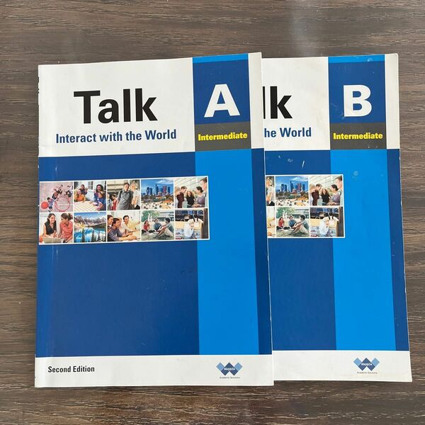 早稲田大学アカデミックソリューション語学 Talk Intermediate A B Book
