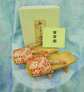 (141) geta . Aizu . не использовался unused. дождь geta Japanese Kimono Japanese clogs for rain zori 22cm