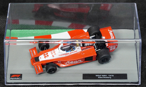 ◆114　ウルフWR3 〈ケケ・ロズベルグ〉1978　F1マシンコレクション　1/43　デアゴスティーニ　模型のみ