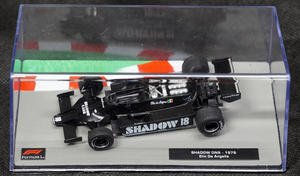 ◆81　SHADOW DN9 シャドウDN9 エリオ・デ・アンジェリス 1979　F1マシンコレクション　1/43　デアゴスティーニ　模型のみ