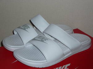 2★★★★即決！新品 ナイキ/NIKE ベナッシDuo ULTRA SLIDE 白 29.0cm 定形外郵便可 サンダル