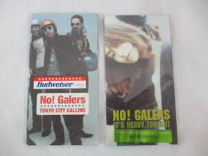 未開封 1997年 No!Galers ノーギャラーズ TOKYO CITY CALLING / IT'S HEAVY,TONIGHT 平成 90年代 avex 8cm CD シングル 日本製