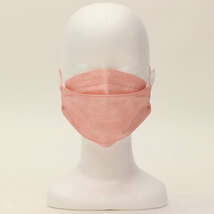 HIRO 3D立体4層 不織布マスク ピンク ふつうサイズ 99％カットフィルターをダブル使用！ 入数：1箱(30枚)_画像4