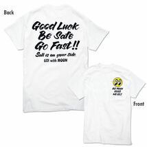 送料込み Mサイズ MOONEYES Good Luck on Salt Tシャツ ムーンアイズ グッドラック ホワイト 白色 white_画像1