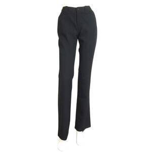  beautiful goods / Ralph Lauren RALPH LAUREN long pants inscription 9 number 38 number M corresponding black black lady's spring autumn winter bottoms wool wool simple 