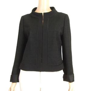  as good as new / Pierre Cardin pierre cardin Tokyo sowa-ru formal jacket large 13 number LL corresponding black black lady's spring autumn single goods 