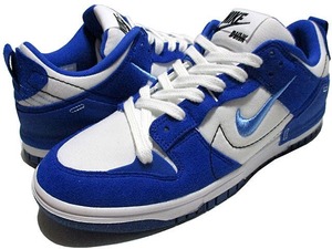 タイムセール 新品 メンズサイズ 限定カラー 27.5センチ ナイキ ダンク ロー ディスラプト2 白 青 NIKE W DUNK LOW DISRUPT 2 DH4402-102