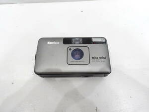 KONICA コニカ BIG MINI ビッグミニ BM-201 コンパクトフィルムカメラ 通電確認のみ 現状品　A1646