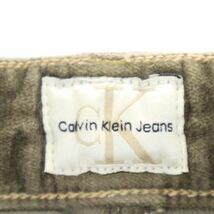 カルバンクラインジーンズ コーデュロイパンツ w27 カーキ Calvin klein Jeans メンズ 230805_画像8