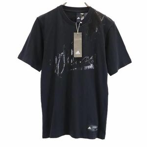 未使用 アディダス 半袖 Tシャツ XS 黒系 adidas メンズ 230813