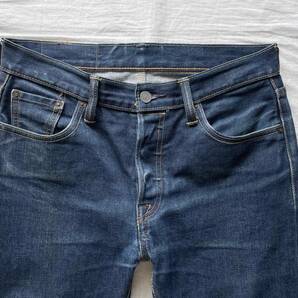 Levi's 501S w30 SKINNY 34268-0001 リーバイス 501 スキニー ストレッチ 鬼ヒゲ ハチノス 裾上げ無しオリジナルレングス 廃番 完売の画像5