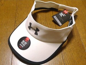 * prompt decision cheap free shipping * new goods Under Armor USA limitation design 1 point thing cold black HEAT GEAR sun visor not yet sale in Japan 