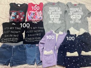 JENNIトレーナー他　まとめ売り　女の子　100〜110サイズセット　冬用 ①