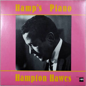 ◆HAMPTON HAWES/HAMP'S PIANO (JPN LP) -Eberhard Weber, Klaus Weiss, MPS