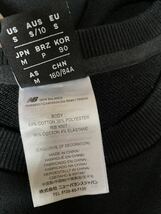 ニューバランスniko and... コラボ　ブラックスウェットワンピースM美中古　New balance/膝丈/長袖/_画像4