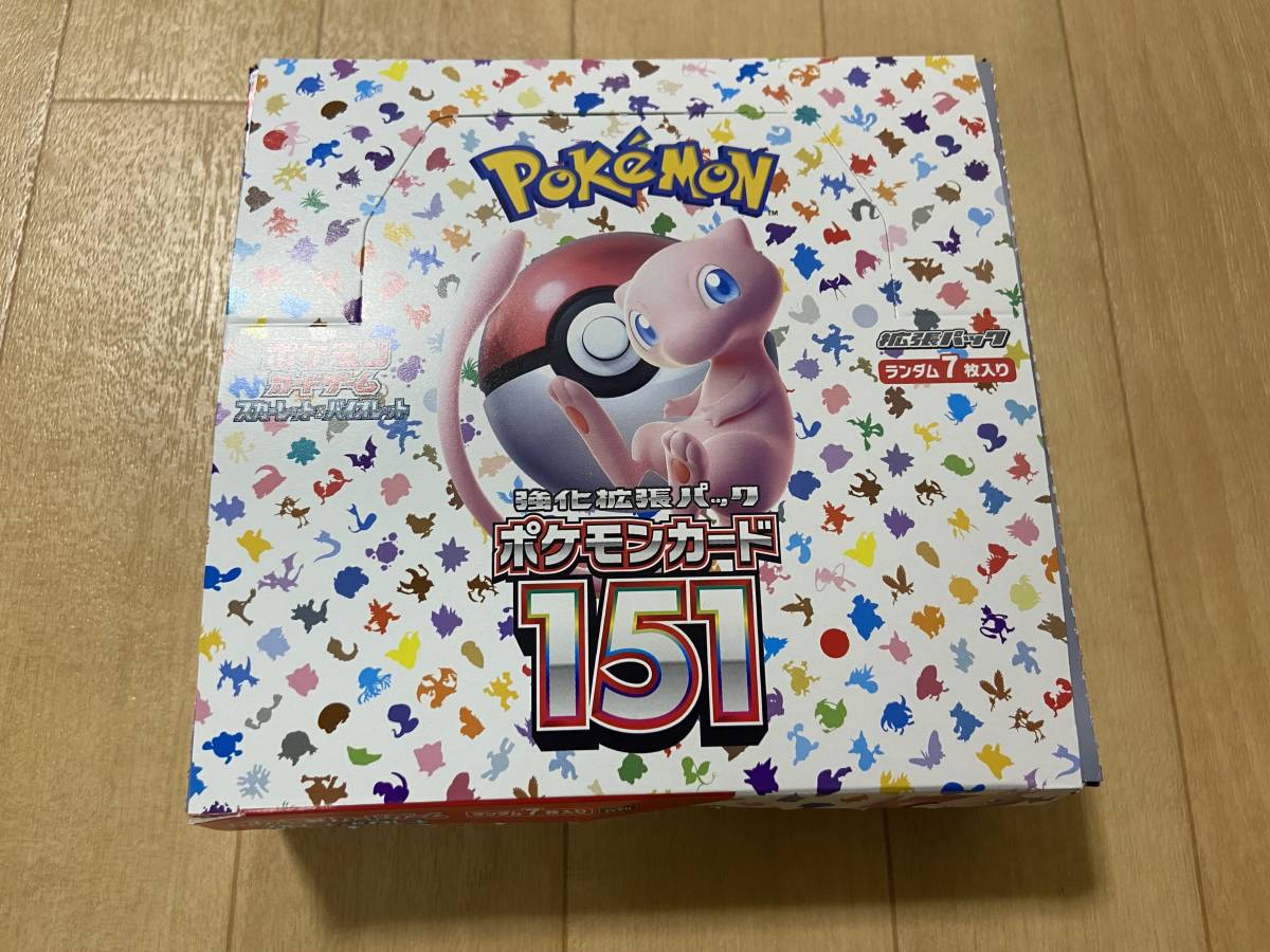 ヤフオク! -「ポケモンカード151 box」の落札相場・落札価格
