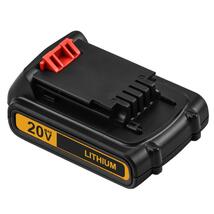 (A) ブラックアンドデッカー BL2018 互換 バッテリー 1個 18V 20V BLACK＆DECKER 2.5Ah リチウムイオン BL1518 電動工具用_画像2