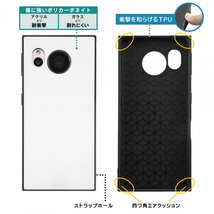 AQUOS sense7 スマホ ケース カバー ミニー マウス ピンク 水彩 耐衝撃 ストラップホール エアクッション スクエア ディズニー_画像3