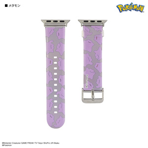 ポケモン メタモン Apple Watch 41 40 38 mm 対応 ソフト バンド ベルト キャラクター グッズ アップル ウォッチ