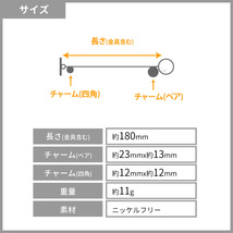 ブレスレット 金属アレルギー 対応 レディース クマ チャームブレスレット マンテル あずきチェーン 個性的 アニマル ニッケルフリー_画像5