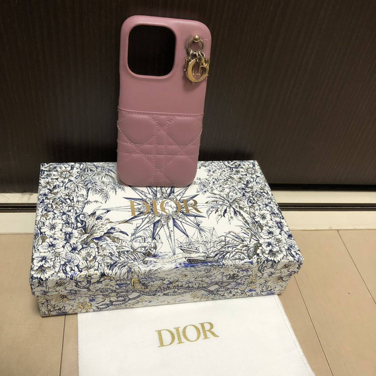 1円 美品 Christian Dior ディオール iPhoneケース iPhone PROMAX