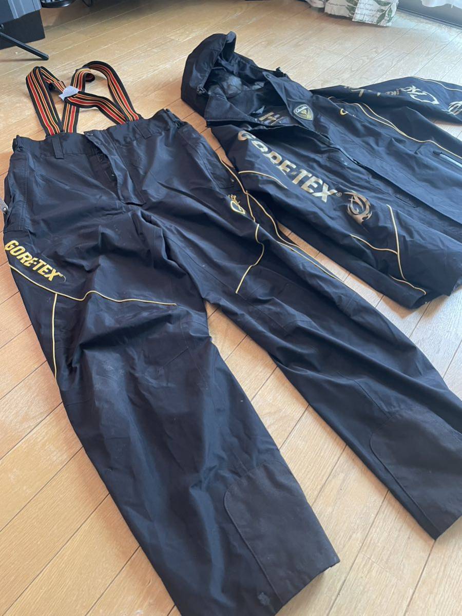 商品名：中古【送料無料】がまかつ ゴアテックス(GORE-TEX)レイン