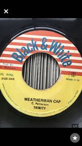 it's raining trk trinity-weatherman cap