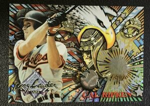 ★★TOPPS MLB 1995 STADIUM CLUB BASEBALL #27 CAL RIPKEN［BALTIMORE ORIOLES］インサートカード「RING LEADERS」★★