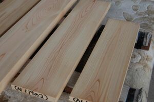 桧（岐阜産） ヒノキ 4本で5100円 角材 材木 木材 新品 9年乾燥
