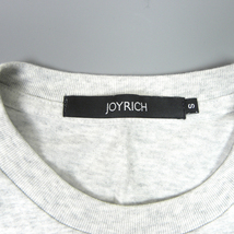 ジョイリッチ JOYRICH T/C バスケットボールプリント クルーネック半袖Tシャツ HIPHOP B系 S ヘザーグレー m0601-22_画像3