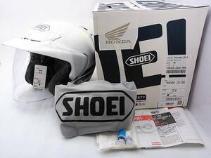 【送料無料】未使用保管品 SHOEI ショウエイ J-FORCEⅡ J-FORCE2 HONDA ホンダ Mサイズ 元箱付き ジェットヘルメット