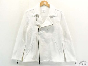 Rn/02　ルームナンバーゼロツー　RN151-2-010　ジャケット　ライダース white S