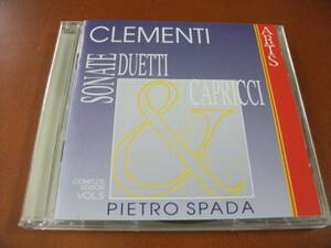 【CD】ピエトロ・スパーダ クレメンティ / ピアノ・ソナタ集 Vol 5 (PILZ 1981-1983)