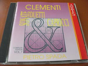 【CD】ピエトロ・スパーダ クレメンティ / ピアノ・ソナタ集 Vol 7 (PILZ 1981-1983)