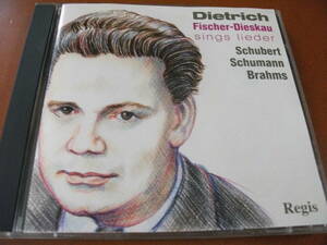 【CD】ディースカウ シューベルト、シューマン、ブラームス / 有名歌曲を歌う 全24曲 (1951-1958)