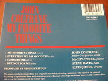 【CD】ジョン・コルトレーン John Coltrane / My Favorite Things (Atlantic 1960)_画像2