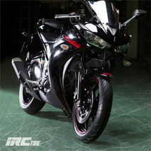 IRC RX-02 前後Set Ninja250R DトラッカーEX-4 110/70-17 M/C 54H TL 130/70-17 M/C 62H TL 110-70-17 130-70-17フロント リア リヤ タイヤ_画像10